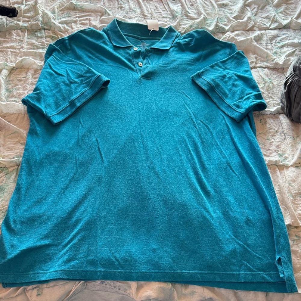 Foot Locker Sky Blue Men's 2 Button Polo Shirt
